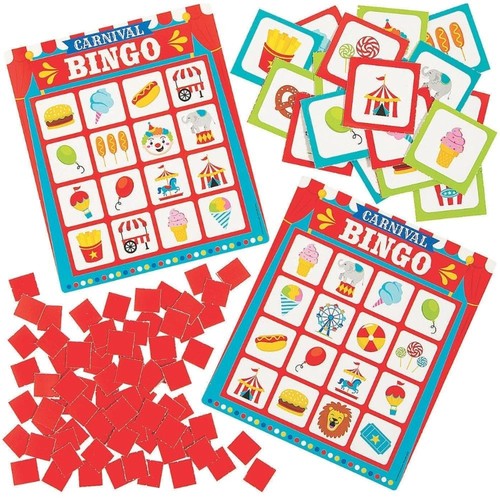 Fun express carnival bingo - fun,