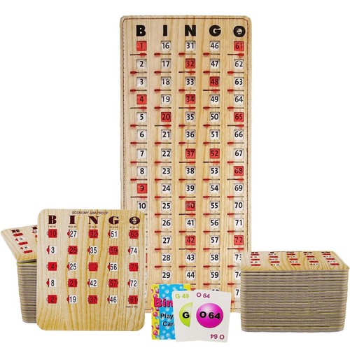 Jam proof bingo cards with - bingo,